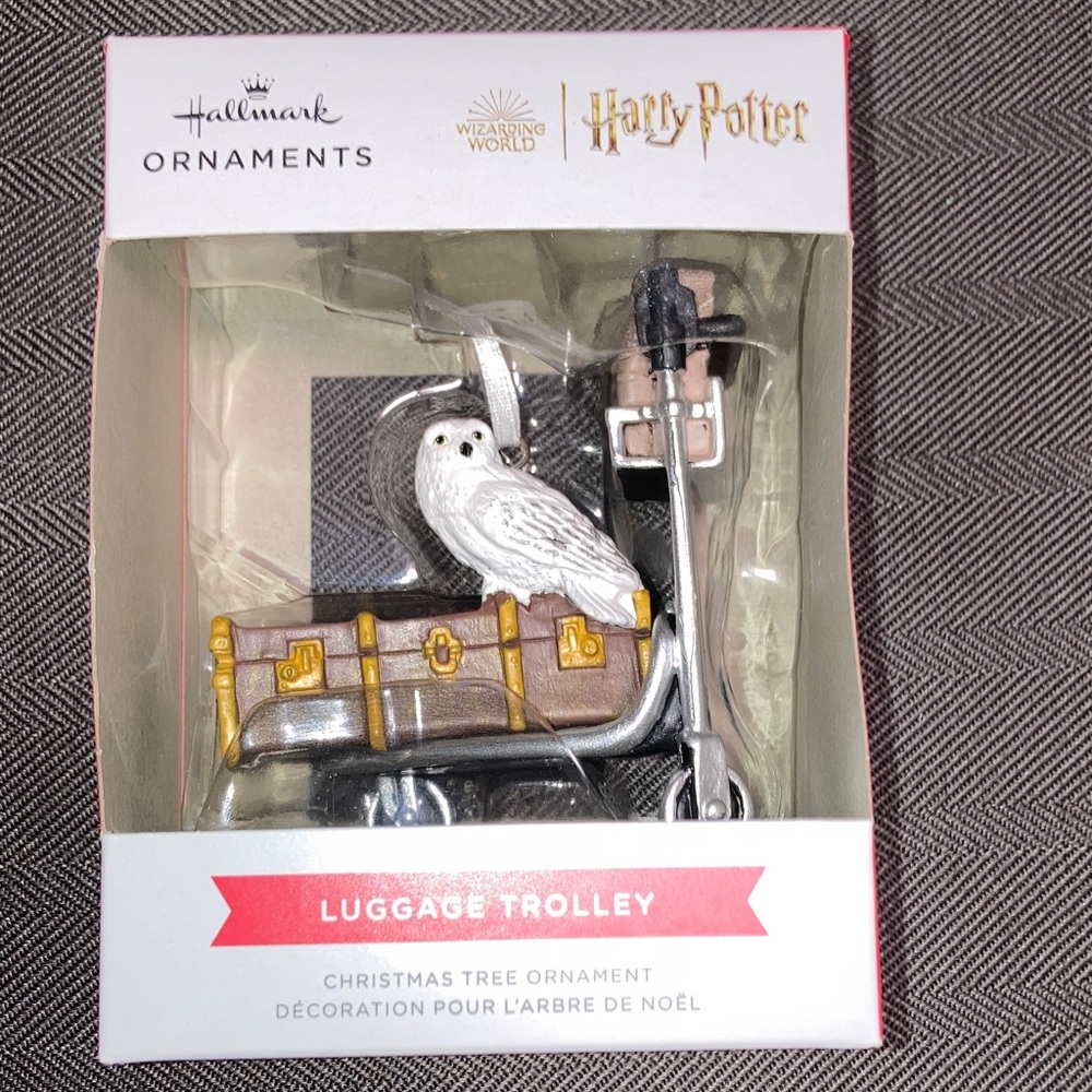 Hallmark Harry Potter Owl and Luggage Ornament
